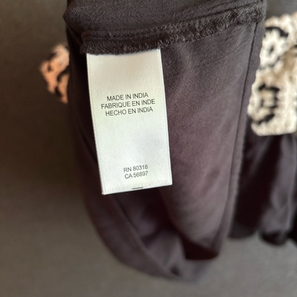 Women’s Lucky Brand Crochet Crop Top / Tank Top Size XXL, With Adjustable Straps - Picture 6 of 6